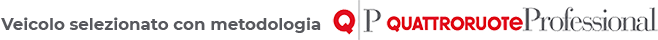 Veicolo selezionato con metodologia Quattroruote Professional
