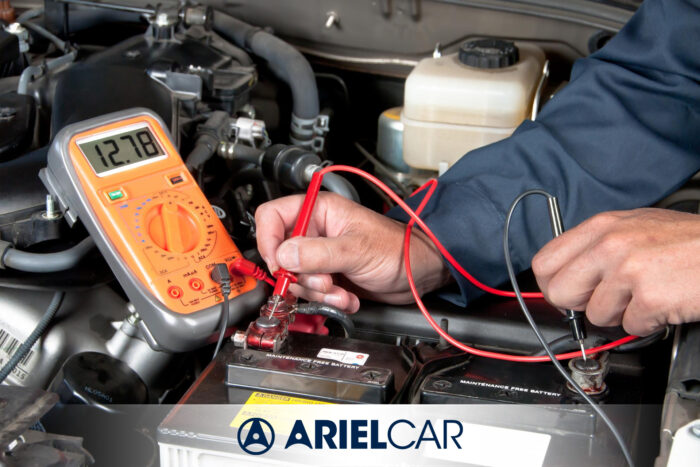 spia della batteria nelle auto usate